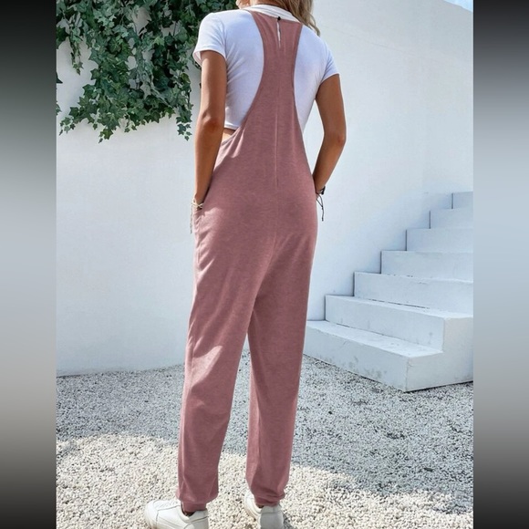 Boho dual pockets cami jumpsuit - Picture 2 of 16